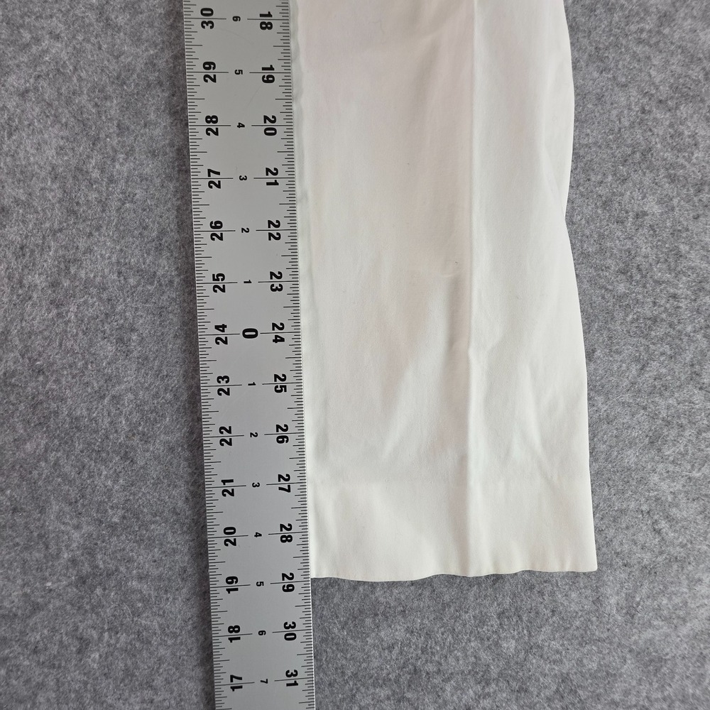 Jones New York Signature Women's White Sz 12 Dress Pants Cotton Spandex Stretch - Picture 3 of 8